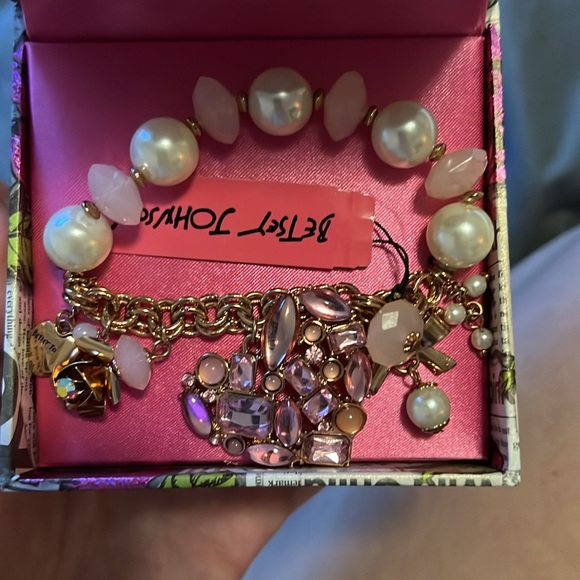 Betsey Johnson Charm Bracelet - Picture 2 of 3